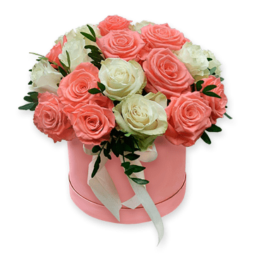 Caja de rosas